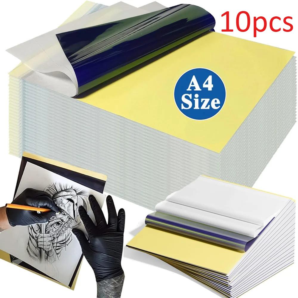 Tattoo Transfer Paper A4 Size Carbon Thermal Stencil Papers Tattoo Tracing Copier Paper for Printer Tattoo Accessories
Tattoo Transfer Paper A4 Size Carbon Thermal Stencil Papers Tattoo Tracing Copier Paper for Printer Tattoo Accessories