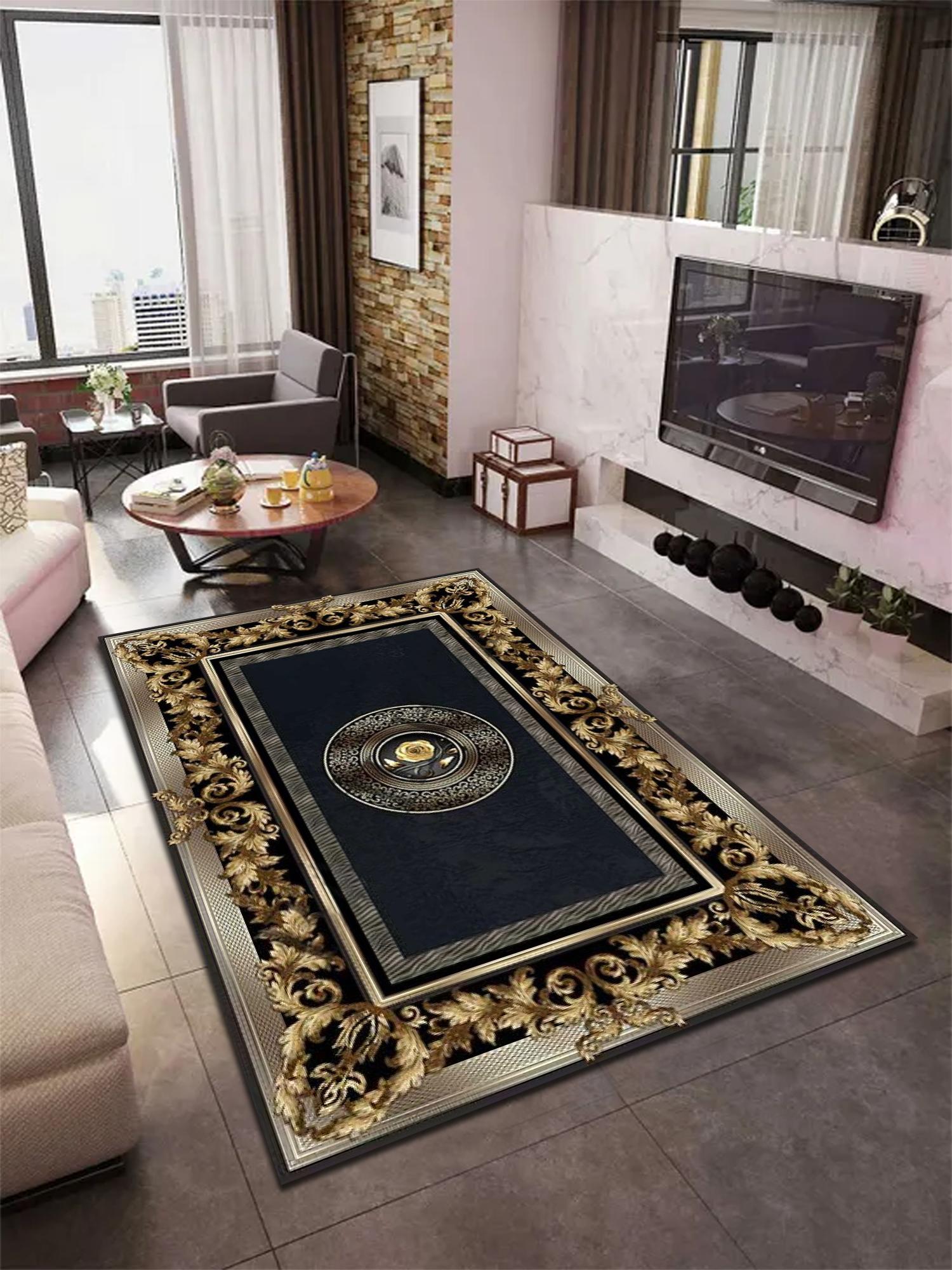 EPeddler Home Современный классический узор Цифровая печать Моющаяся нескользящая кожаная основа Новое поколение Ковер для кухни, гостиной и прихожей 50 x 80
EPeddler Home Современный классический узор Цифровая печать Моющаяся нескользящая кожаная основа Новое поколение Ковер для кухни, гостиной и прихожей 50 x 80