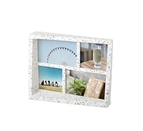 Umbra 1015167-1180 Edge Resin Multi-Opening Picture Frame and Photo Display for Desk or Table Top, Terrazzo
Umbra 1015167-1180 Edge Resin Multi-Opening Picture Frame and Photo Display for Desk or Table Top, Terrazzo