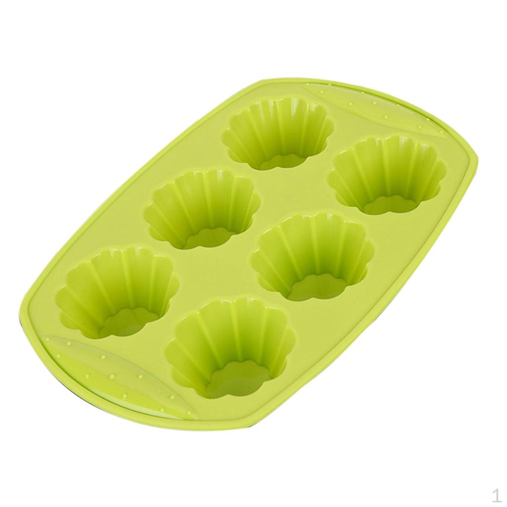 Silicone 6-Grid Shape Chocolate Candy Making Baking
Silicone 6-Grid Shape Chocolate Candy Making Baking