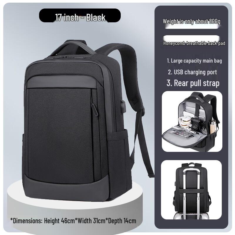 Li Shen Men s Multi-functional PVC Laptop Backpack 1
Li Shen Men s Multi-functional PVC Laptop Backpack 1