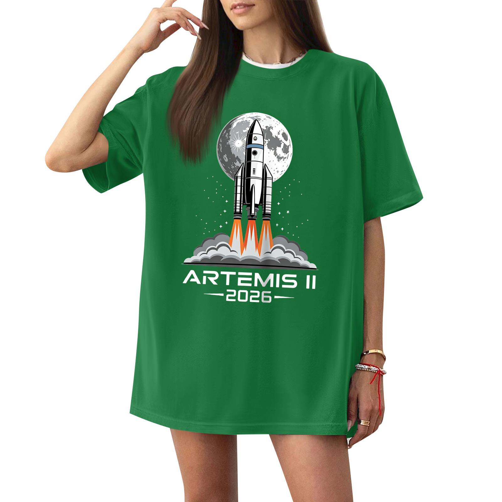 Women s Casual Printed Short-Sleeve T-Shirt XL зелений
Women s Casual Printed Short-Sleeve T-Shirt XL зелений