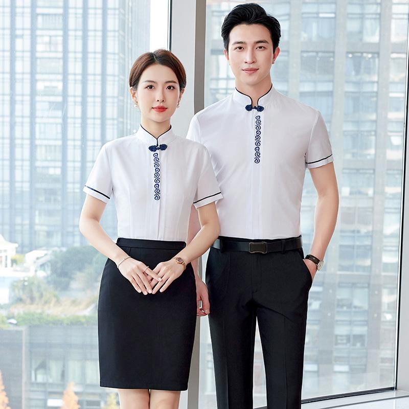 Elegant New Chinese Style Women s Professional Shirt Set - Receptionist Uniform Workwear XL
Elegant New Chinese Style Women s Professional Shirt Set - Receptionist Uniform Workwear XL