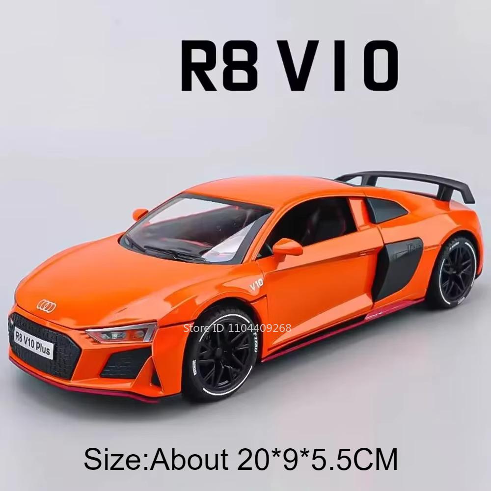 1:24 RS6 R8 V10 Plus Модель спортивного автомобіля Іграшка Литий метал Імітація Звук Світло Моделі суперкарів Колекція Дитячі іграшки Подарунки
1:24 RS6 R8 V10 Plus Модель спортивного автомобіля Іграшка Литий метал Імітація Звук Світло Моделі суперкарів Колекція Дитячі іграшки Подарунки
