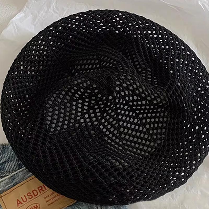 2026 Y2K Vintage Hollow Out Beret Hats Solid Color Breathable Spring Summer Caps Korean Ins Fashion British Painters Buckle Hats чорний
2026 Y2K Vintage Hollow Out Beret Hats Solid Color Breathable Spring Summer Caps Korean Ins Fashion British Painters Buckle Hats чорний
