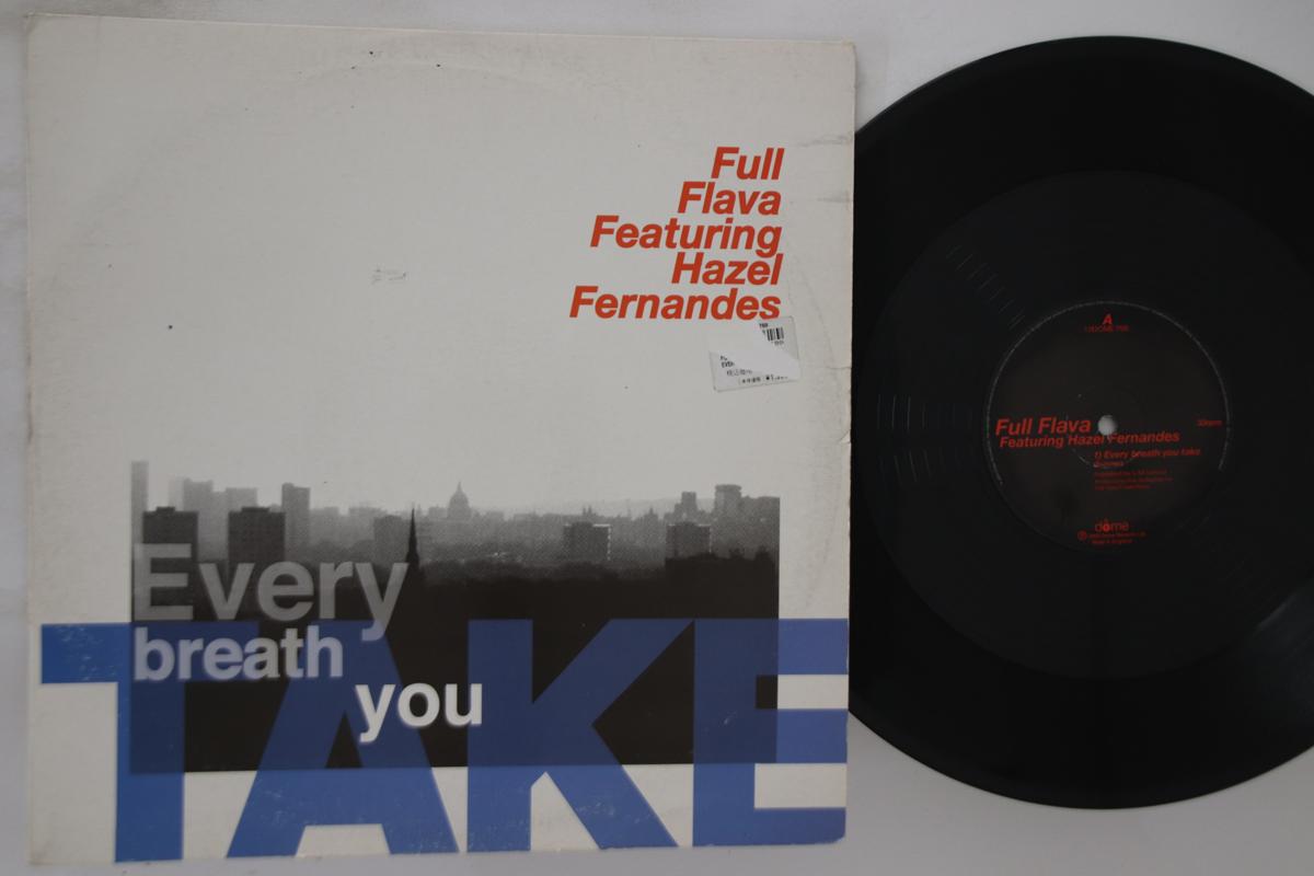 12inch Record FULL FLAVA HAZEL FERNANDES Every Breath You Take 12DOME768 DOME 2005 UK Rap HipHopRB Used
12inch Record FULL FLAVA HAZEL FERNANDES Every Breath You Take 12DOME768 DOME 2005 UK Rap HipHopRB Used