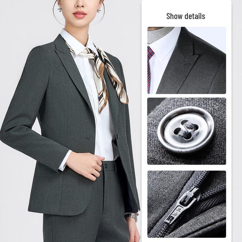 Luomeng Women s Slim-fit Business Blazer 155/78
Luomeng Women s Slim-fit Business Blazer 155/78