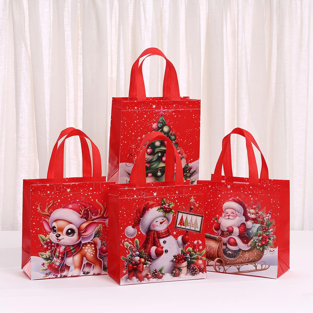 StoBag Christmas Non Woven Bags Red Santa Reindeer Gift Wrapping Bags Reusable Tote Bags for Sweets Holiday Candy Treat 30pcs&22x11x23cm
StoBag Christmas Non Woven Bags Red Santa Reindeer Gift Wrapping Bags Reusable Tote Bags for Sweets Holiday Candy Treat 30pcs&22x11x23cm