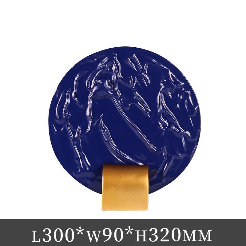 Nordic Designer Wrinkled Light Luxury Ornament for Home & Model Room синий
Nordic Designer Wrinkled Light Luxury Ornament for Home & Model Room синий