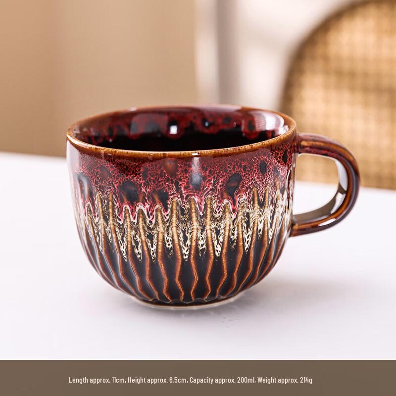 OLOEY Retro Japanese Ceramic Coffee Cup 200ml
OLOEY Retro Japanese Ceramic Coffee Cup 200ml