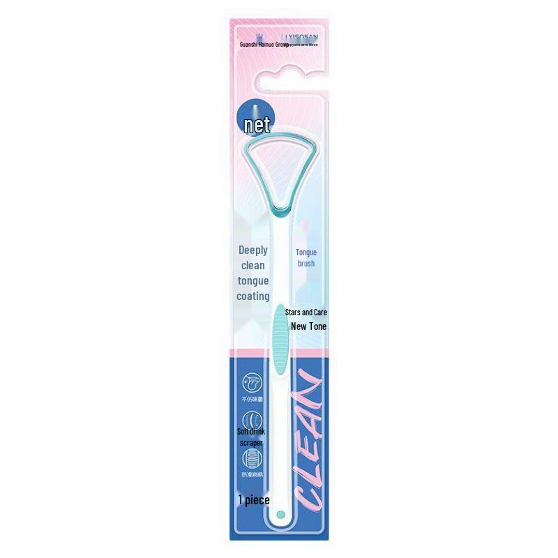 Haisihainuo Portable Tongue Cleaner Brush - Soft Scraper for Oral Hygiene
Haisihainuo Portable Tongue Cleaner Brush - Soft Scraper for Oral Hygiene