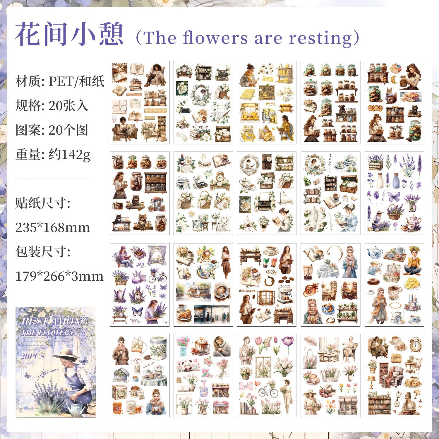 20 pcs Oversized PET Sticker Book, Large Die-Cut Journal Decals, Creative Scrapbooking Supplies
20 pcs Oversized PET Sticker Book, Large Die-Cut Journal Decals, Creative Scrapbooking Supplies