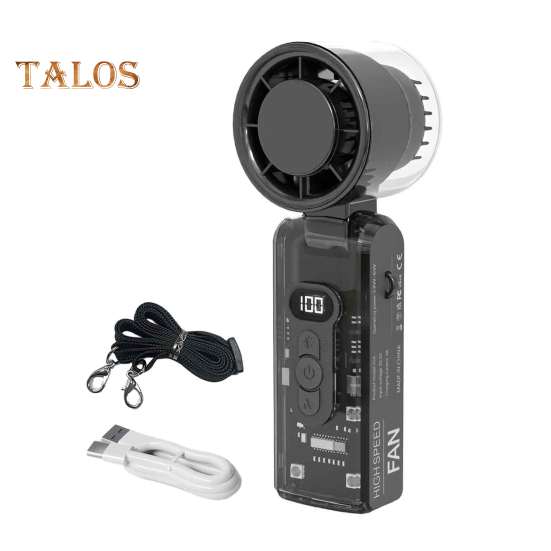 Ручной турбовентилятор с цифровым дисплеем, 13000 об/мин, высокая скорость, складная конструкция, перезаряжаемый портативный подвесной шейный вентилятор чёрный
Ручной турбовентилятор с цифровым дисплеем, 13000 об/мин, высокая скорость, складная конструкция, перезаряжаемый портативный подвесной шейный вентилятор чёрный