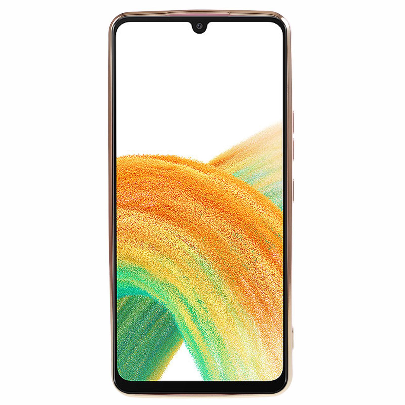 For Samsung Galaxy A33 5G Glossy Shockproof Protective Case 6D Electroplating TPU Phone Cover Purple
For Samsung Galaxy A33 5G Glossy Shockproof Protective Case 6D Electroplating TPU Phone Cover Purple