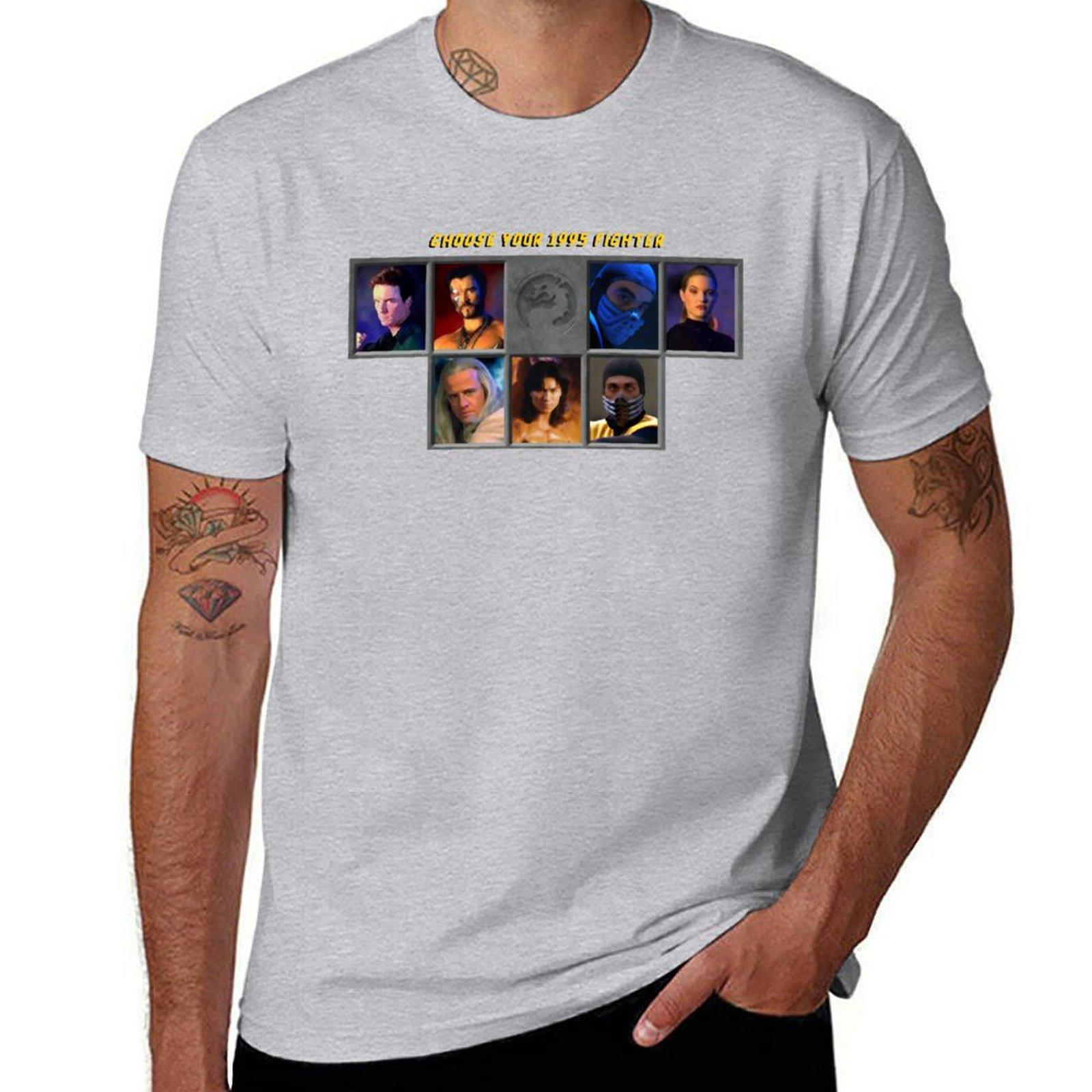 1995 Classic Mortal Kombat Movie Select Fighters Video Game Retro Tshirt tops anime Mens clothing S
1995 Classic Mortal Kombat Movie Select Fighters Video Game Retro Tshirt tops anime Mens clothing S