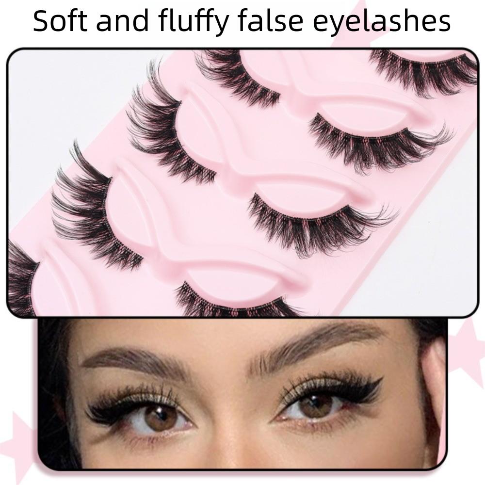 5 Pairs Multiple Styles 3D False Eyelashes DIY Fake Lashes Popular Wispy Mink Eyelashes Girl Type E
5 Pairs Multiple Styles 3D False Eyelashes DIY Fake Lashes Popular Wispy Mink Eyelashes Girl Type E