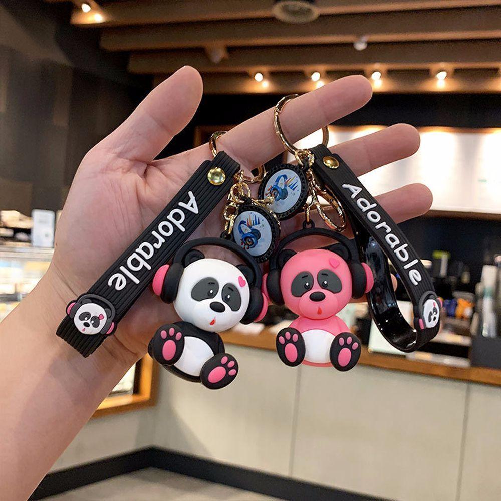 Creative For Women Gift Cartoon Bag Pendant Rock Music Elephant Panda Keychain Car Keyring 03
Creative For Women Gift Cartoon Bag Pendant Rock Music Elephant Panda Keychain Car Keyring 03