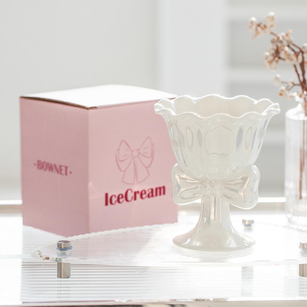 Premium Japanese Style Bow Ceramic Cup Ice Cream Cup Dessert Cup High End Cute Girls Exquisite Personalized Design Couple 180ML
Premium Japanese Style Bow Ceramic Cup Ice Cream Cup Dessert Cup High End Cute Girls Exquisite Personalized Design Couple 180ML