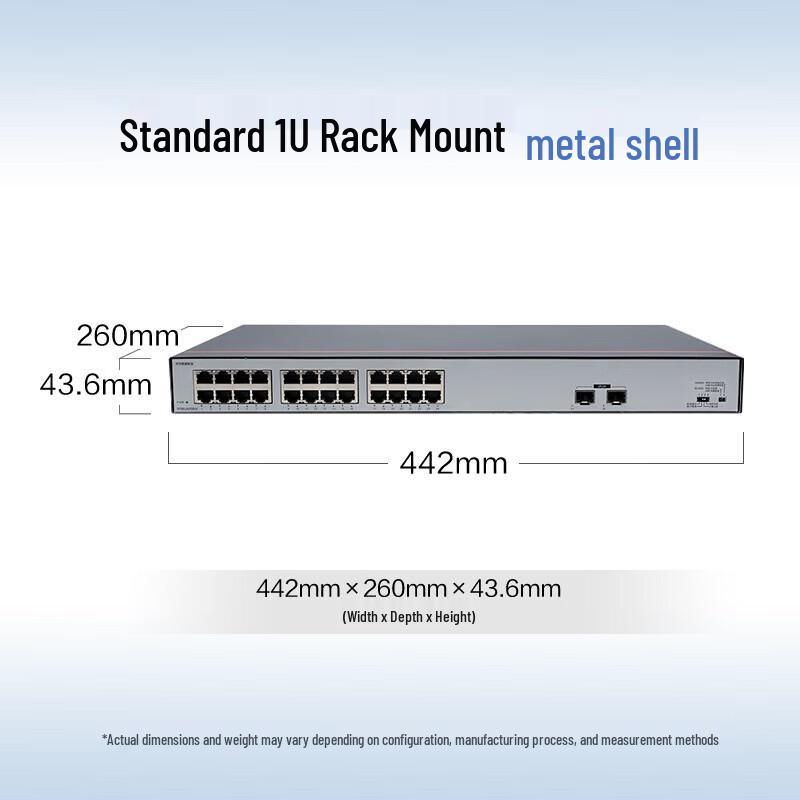 Huawei S1730S-L24LP2SR-A1 Gigabit PoE Switch
Huawei S1730S-L24LP2SR-A1 Gigabit PoE Switch
