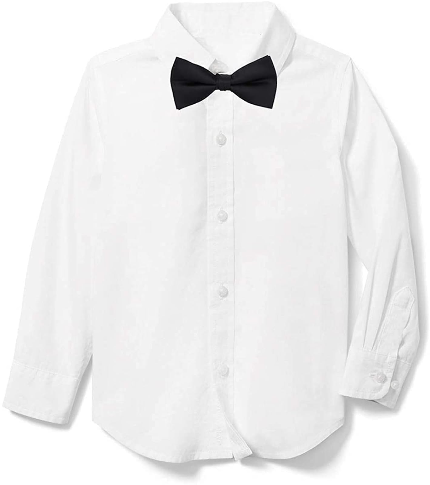 LOLANTA Boys Formal White Dress Shirt with Bow Tie, Long Sleeve, for Entrance Ceremonies, Graduations, Weddings, Recitals, and Shichi-Go-San (120)
LOLANTA Boys Formal White Dress Shirt with Bow Tie, Long Sleeve, for Entrance Ceremonies, Graduations, Weddings, Recitals, and Shichi-Go-San (120)
