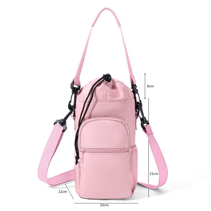 1pcs Water Bottle Carrier Bag Insulated Cup Sleeve Multifunctional Crossbody Shoulder Bag with Pocket рожевий
1pcs Water Bottle Carrier Bag Insulated Cup Sleeve Multifunctional Crossbody Shoulder Bag with Pocket рожевий
