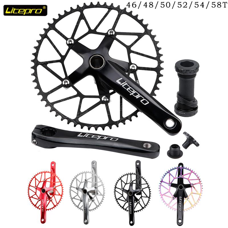 Шатуни Litepro BMX Hollowtech Для Велосипеда 130bcd Інтегрований Свічка Pe 1 Зірка Складаний Велосипед Шатуни Crank
Шатуни Litepro BMX Hollowtech Для Велосипеда 130bcd Інтегрований Свічка Pe 1 Зірка Складаний Велосипед Шатуни Crank
