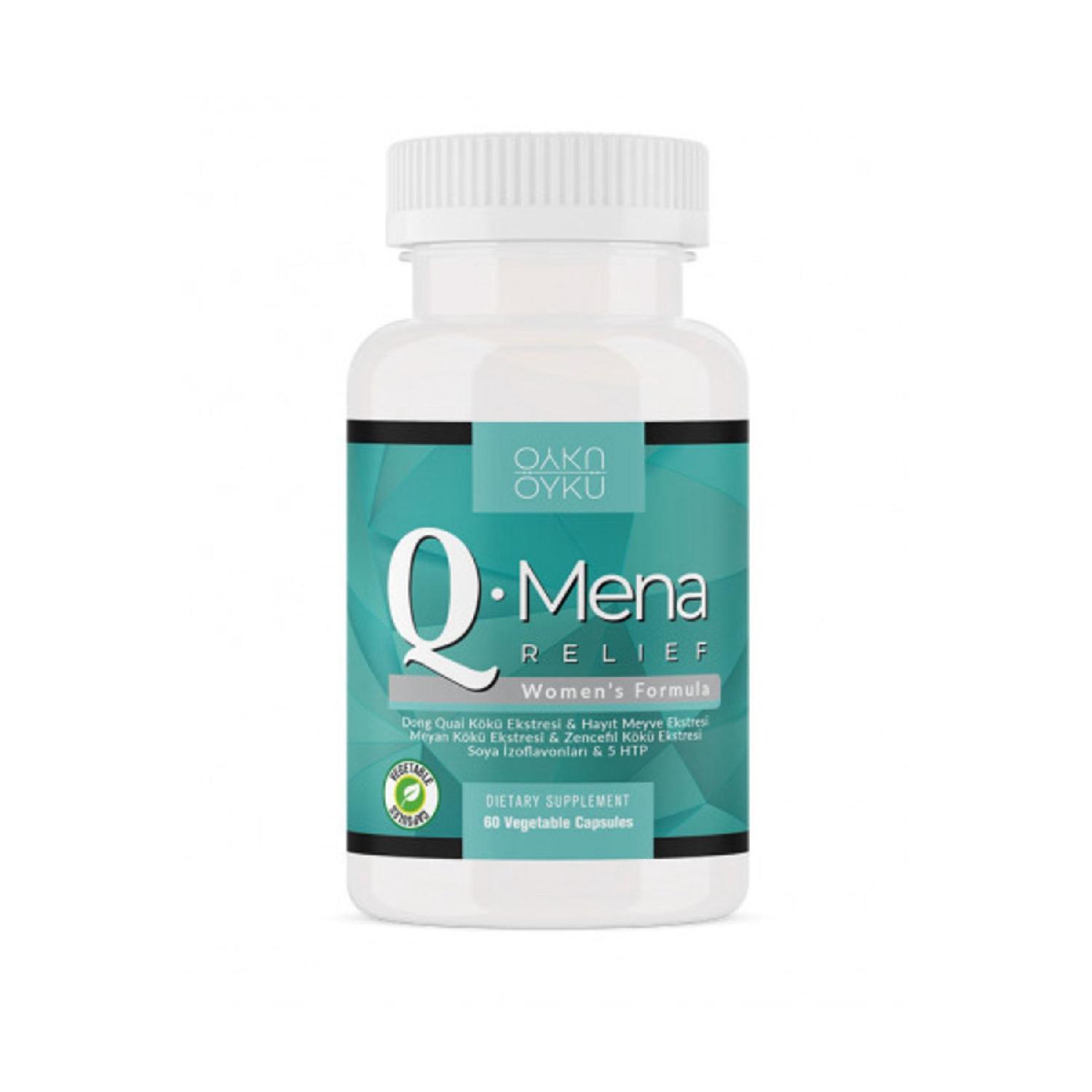 Q -mena - Product (dong Quai, Vitex Agnus Castus, 5 -htp. Soy Isoflavones) - 30 Capsules
Q -mena - Product (dong Quai, Vitex Agnus Castus, 5 -htp. Soy Isoflavones) - 30 Capsules
