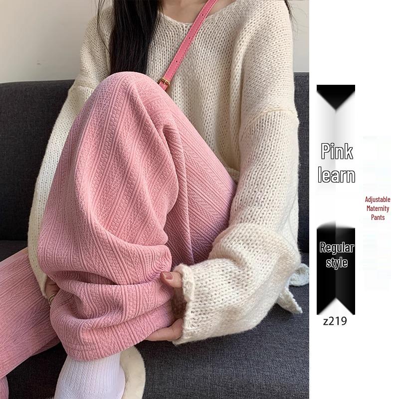 2025 Maternity Plus Size Velvet Corduroy Wide-Leg Pants with Belly Support for Spring and Autumn L (110-135 lbs)
2025 Maternity Plus Size Velvet Corduroy Wide-Leg Pants with Belly Support for Spring and Autumn L (110-135 lbs)