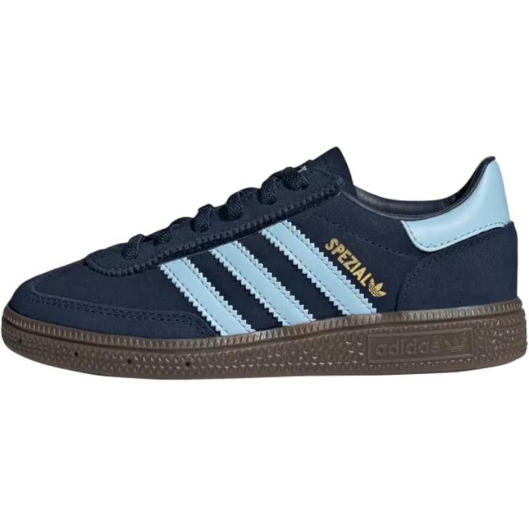 Adidas Originals HANDBALL SPEZIAL Classic And Versatile Low top Kids Skateboarding Shoes Blue JQ6380 28.5
Adidas Originals HANDBALL SPEZIAL Classic And Versatile Low top Kids Skateboarding Shoes Blue JQ6380 28.5