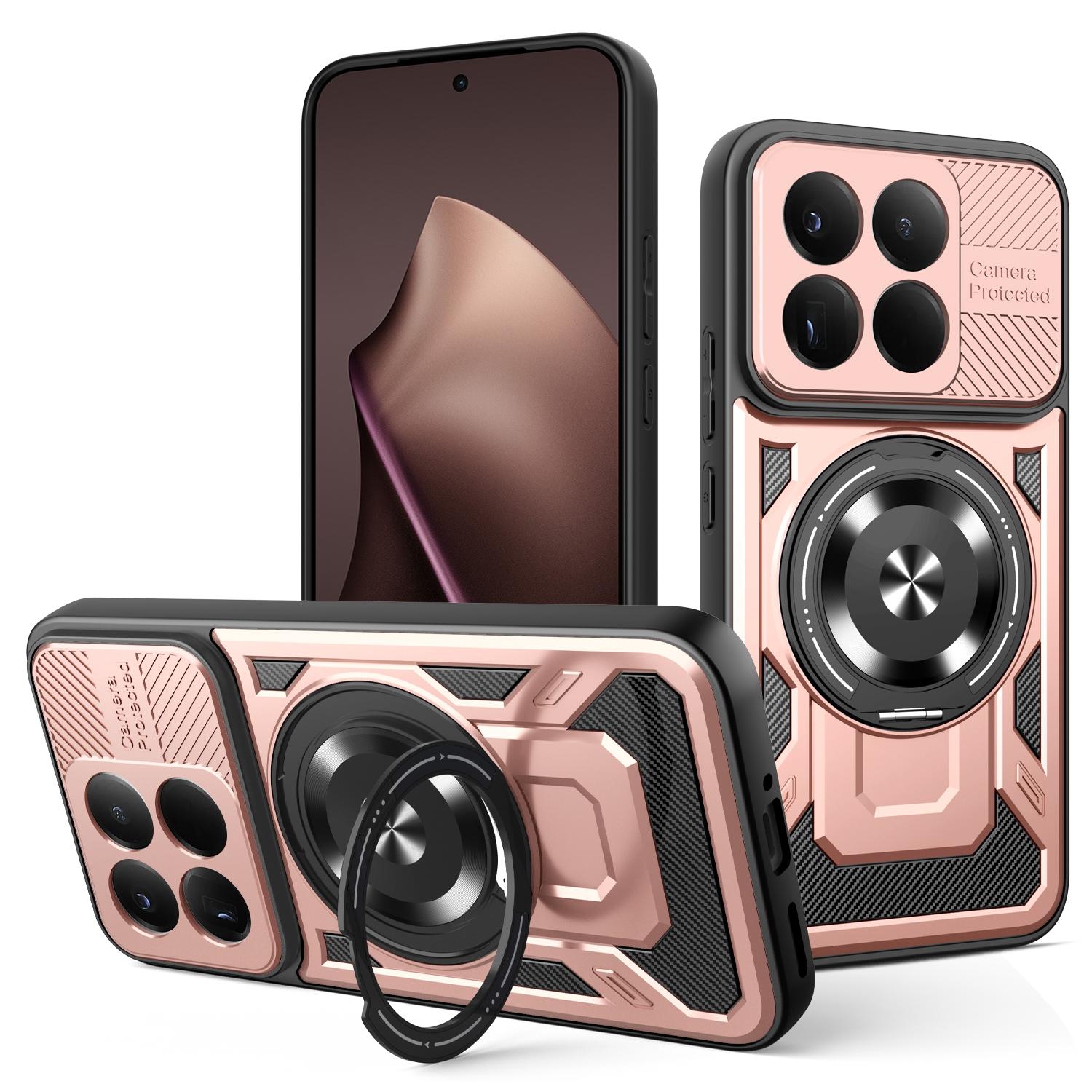 For Xiaomi 15T Magnetic Case Rotating Kickstand TPU + PC Phone Cover
For Xiaomi 15T Magnetic Case Rotating Kickstand TPU + PC Phone Cover