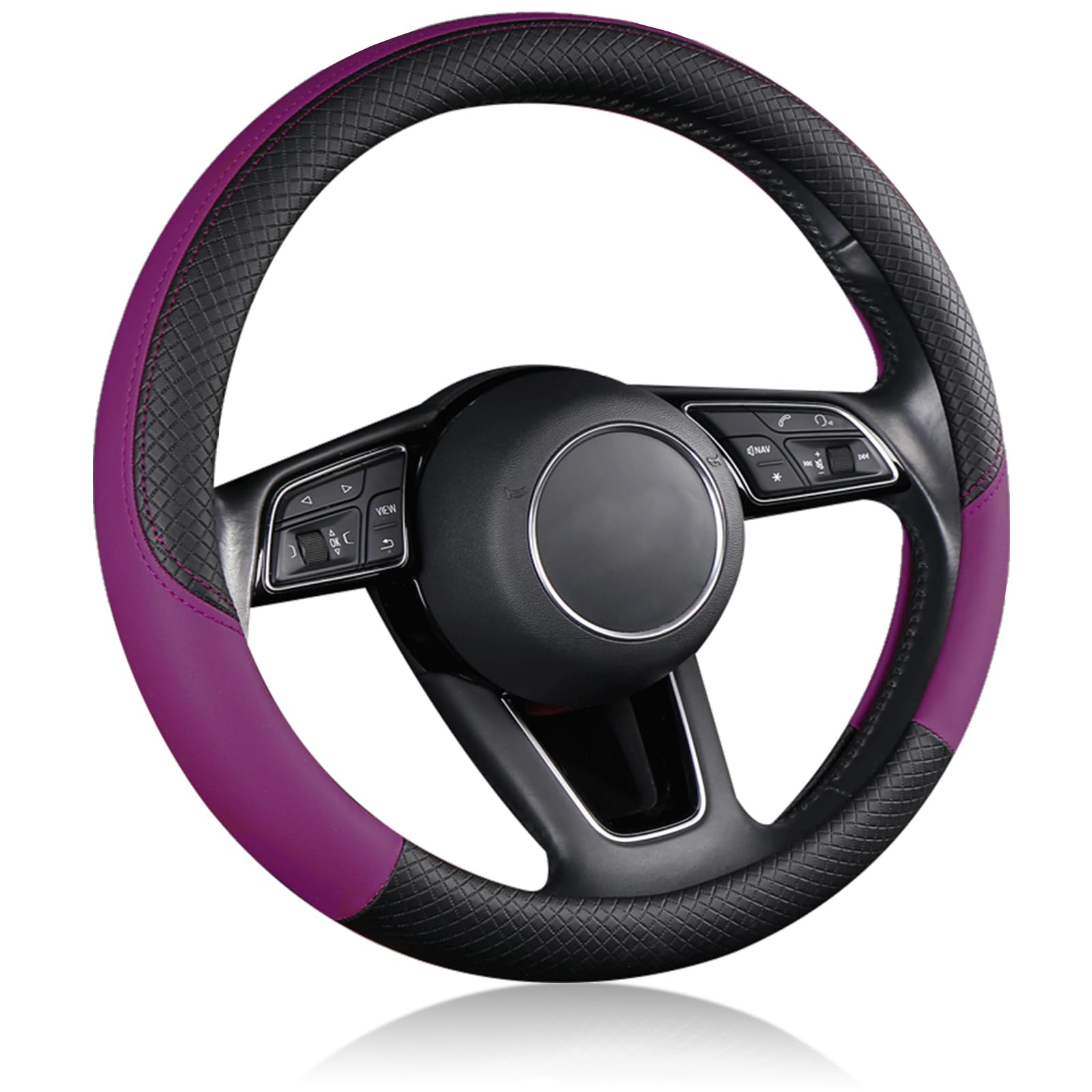 EIING Steering Wheel Cover, For Cars, Small Size, 3D Grip, Anti-Slip, Steering Wheel Cover, фиолетовый
EIING Steering Wheel Cover, For Cars, Small Size, 3D Grip, Anti-Slip, Steering Wheel Cover, фиолетовый