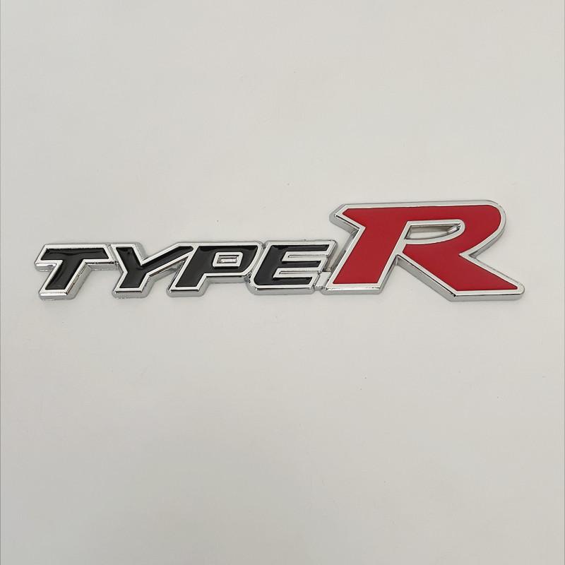 3D Metal Type R Logo Letters Car Trunk Emblem Badge Decal For Honda City Hrv Accord Civic EP3 Mugen Fit TypeR Sticker Accessorie
3D Metal Type R Logo Letters Car Trunk Emblem Badge Decal For Honda City Hrv Accord Civic EP3 Mugen Fit TypeR Sticker Accessorie