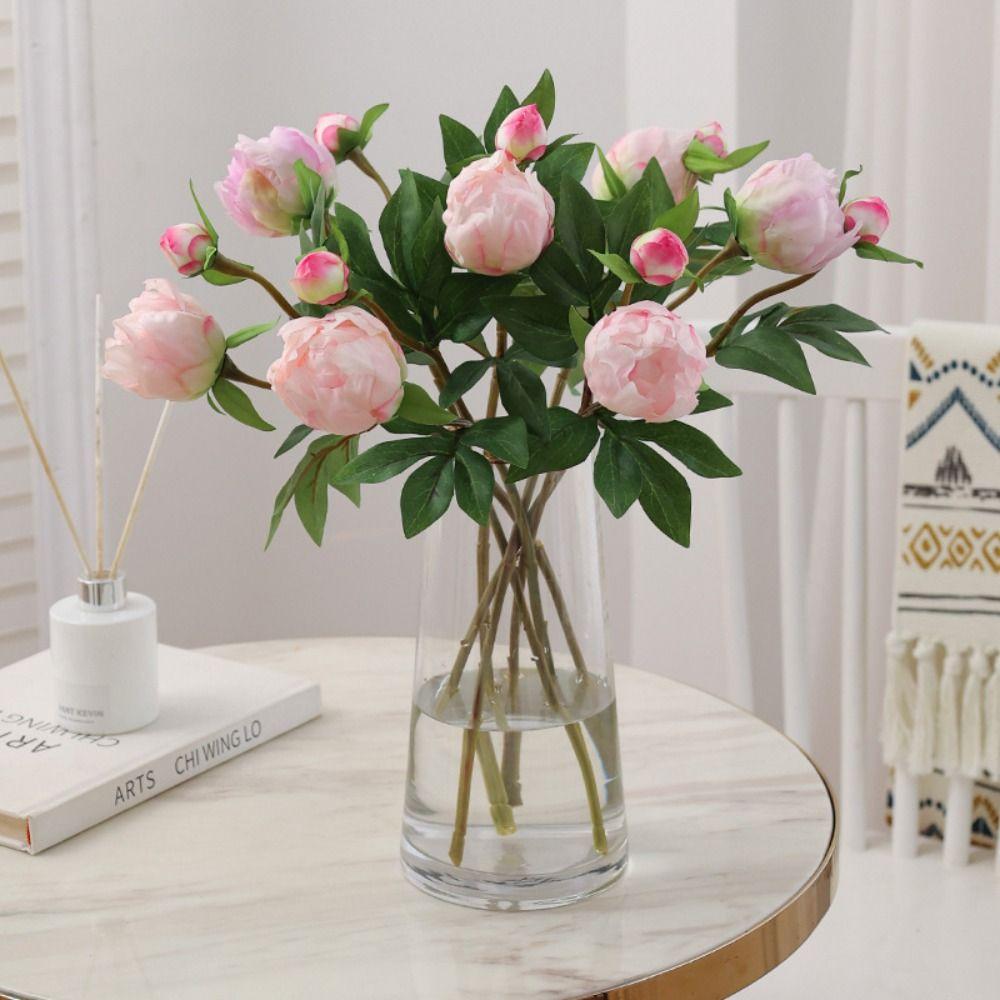 Real Touch Artificial Peony Flowers Realistic Silk Flower Artificial Bouquet Wedding Decoration
Real Touch Artificial Peony Flowers Realistic Silk Flower Artificial Bouquet Wedding Decoration