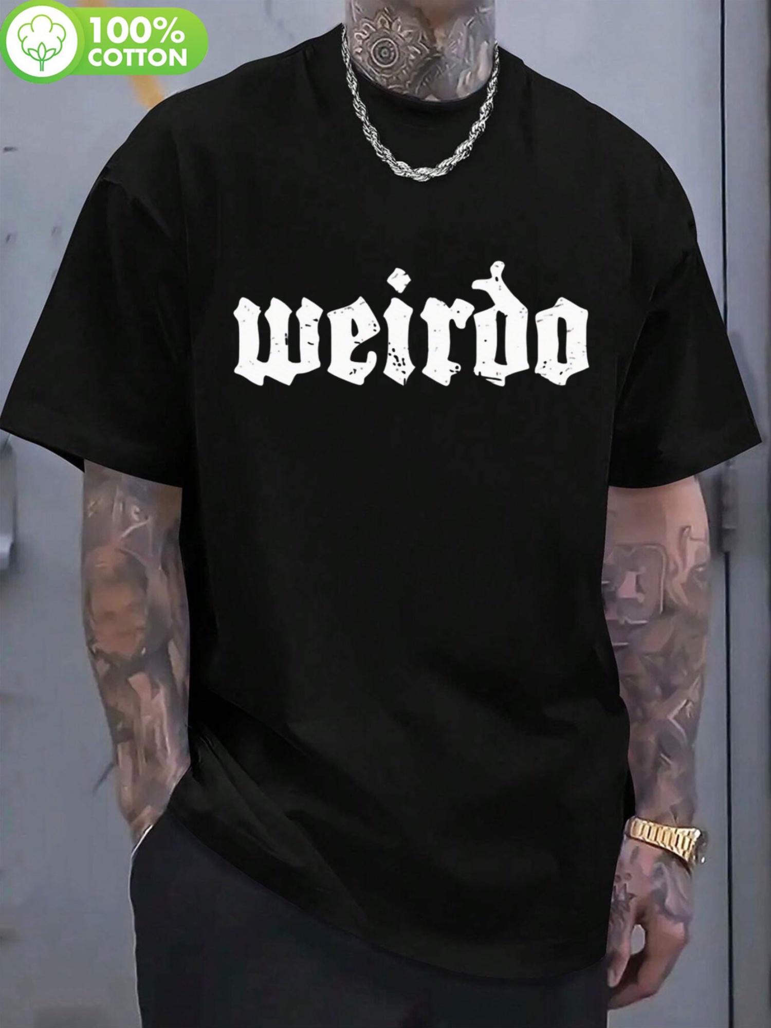 Plus Size Gothic Graphic T-shirt - WEIRD Design XL
Plus Size Gothic Graphic T-shirt - WEIRD Design XL