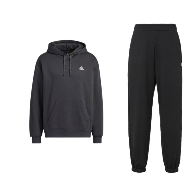 Adidas однотонный фирменный логотип с карманом-кенгуру, капюшоном и длинным рукавом, свободные удобные длинные брюки, повседневный спортивный костюм IV7603+IB2731 L
Adidas однотонный фирменный логотип с карманом-кенгуру, капюшоном и длинным рукавом, свободные удобные длинные брюки, повседневный спортивный костюм IV7603+IB2731 L