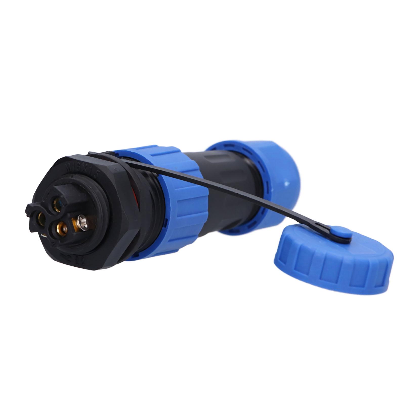 IP68 Waterproof Aviation Plug Socket Set LP16 3Pin Weld Free Back Nut Type Male Female Butt Terminal
IP68 Waterproof Aviation Plug Socket Set LP16 3Pin Weld Free Back Nut Type Male Female Butt Terminal