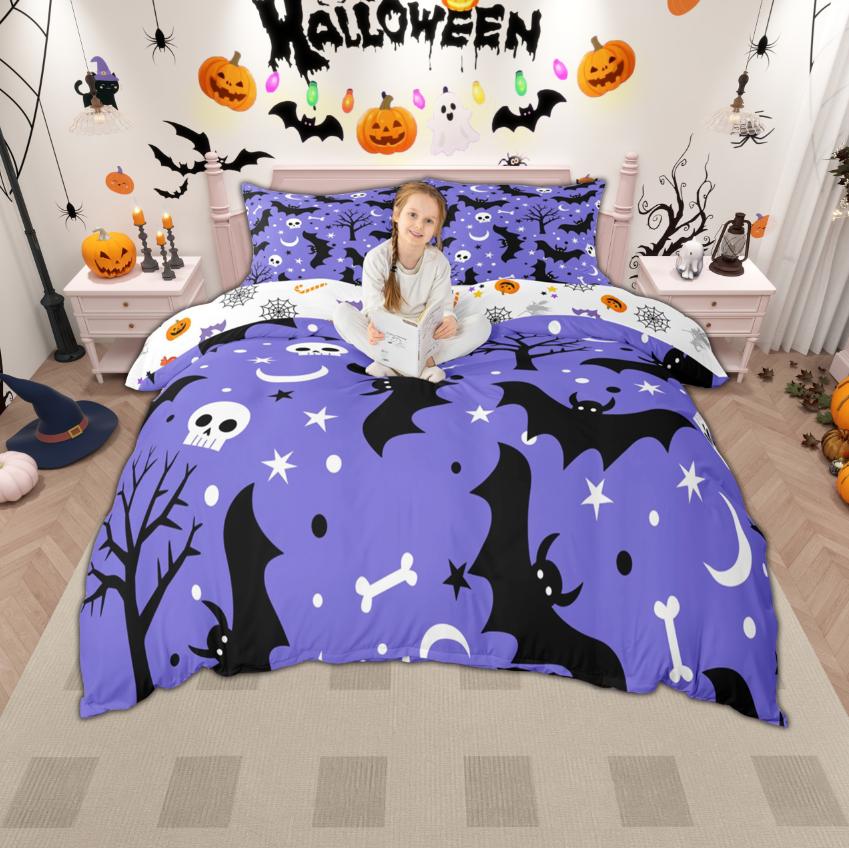 Homewish Happy Halloween Duvet Cover Set For Kids Children Pumpkin Lantern Ghost Bedding Set Creepy Castle Bedroom Set EU Single(135*200cm)3pcs
Homewish Happy Halloween Duvet Cover Set For Kids Children Pumpkin Lantern Ghost Bedding Set Creepy Castle Bedroom Set EU Single(135*200cm)3pcs