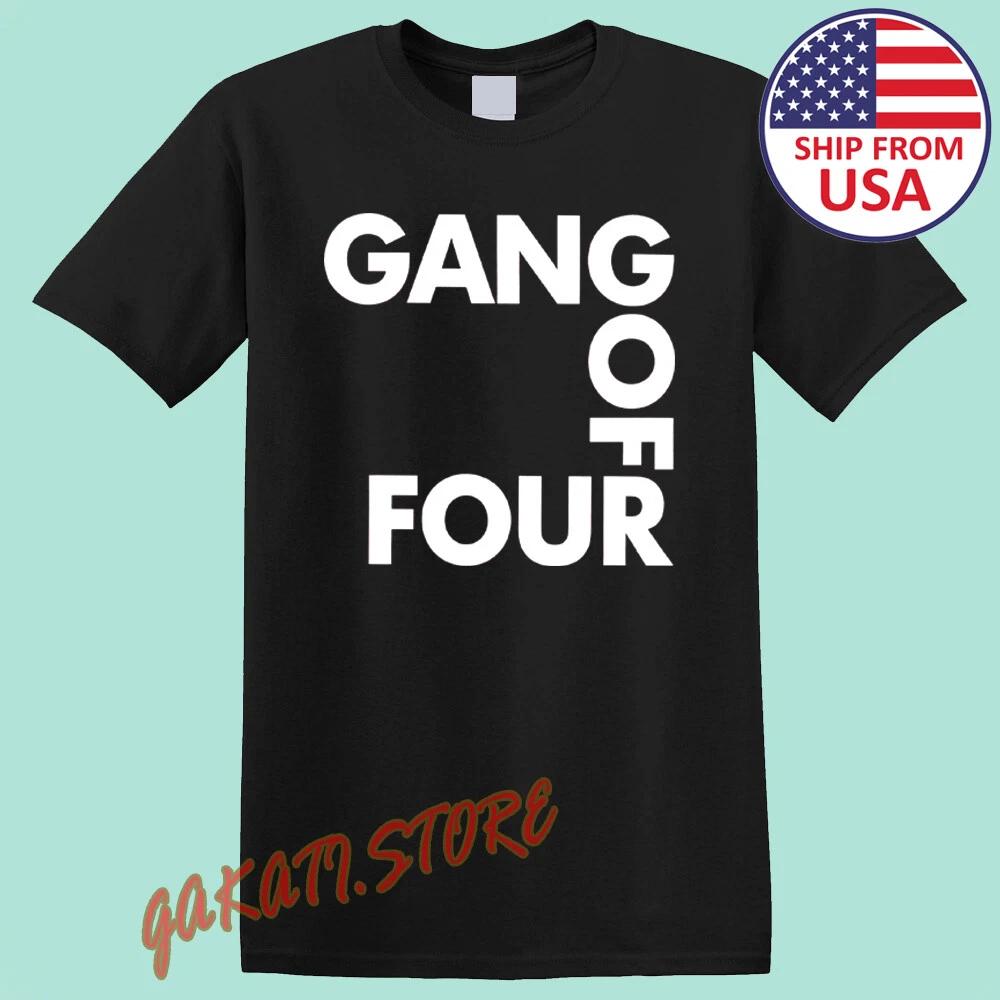 Gang of Four Men s Black Size S-5XL 4XL
Gang of Four Men s Black Size S-5XL 4XL