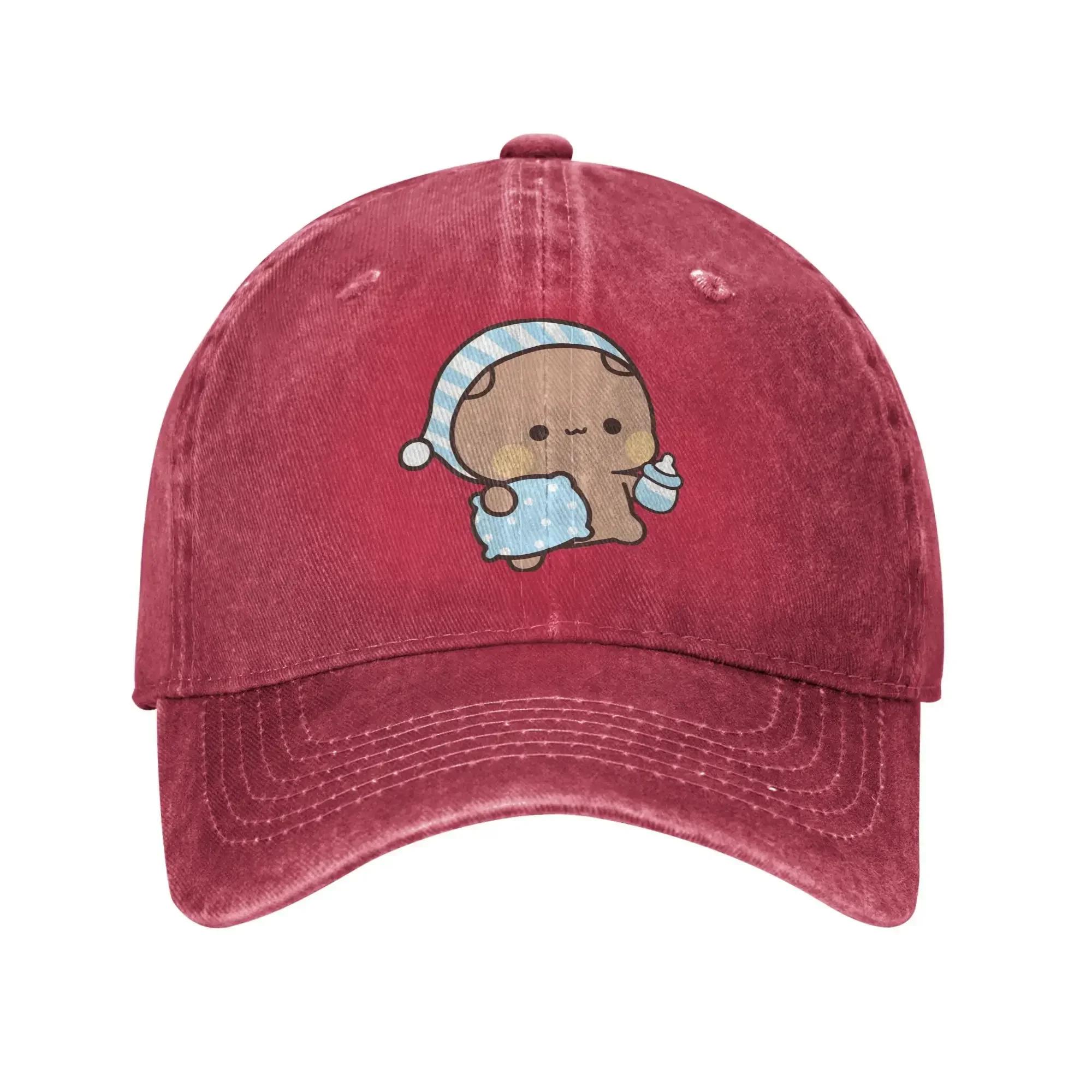 DuDu Bear going to sleep Casual Baseball Cap For UnisexTeens Summer with BuBu Panda Hunting Camping Trucker Hat Streetwear Cap One Size
DuDu Bear going to sleep Casual Baseball Cap For UnisexTeens Summer with BuBu Panda Hunting Camping Trucker Hat Streetwear Cap One Size