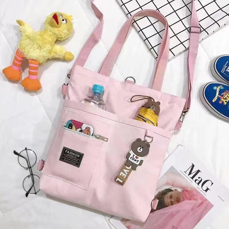 Canvas bag Women s messenger canvas bag Niche tote bag Shoulder bag Versatile student make-up bag
Canvas bag Women s messenger canvas bag Niche tote bag Shoulder bag Versatile student make-up bag
