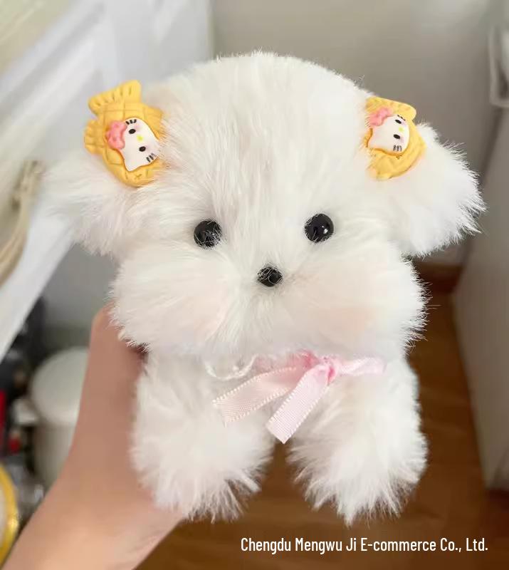 Плюшевая кукла-щенок ручной работы, подарочный набор на день рождения, из шерсти, с кроличьим мехом и шениллом, для девушки
Плюшевая кукла-щенок ручной работы, подарочный набор на день рождения, из шерсти, с кроличьим мехом и шениллом, для девушки