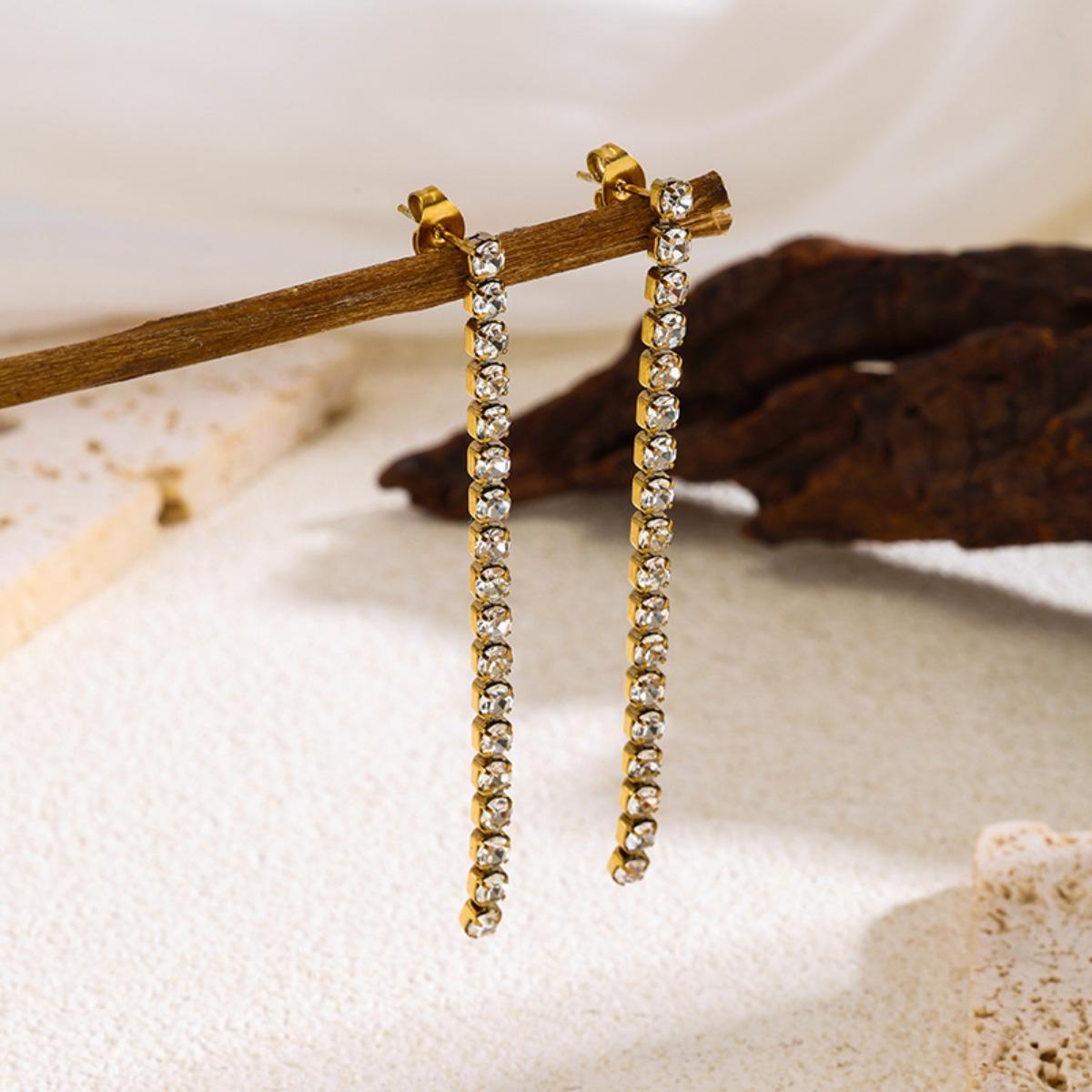 New Zircon Dangle Earrings Jewelry for Women with Hypoallergenic & Style Pendant Tassel Stud Earrings Gifts
New Zircon Dangle Earrings Jewelry for Women with Hypoallergenic & Style Pendant Tassel Stud Earrings Gifts