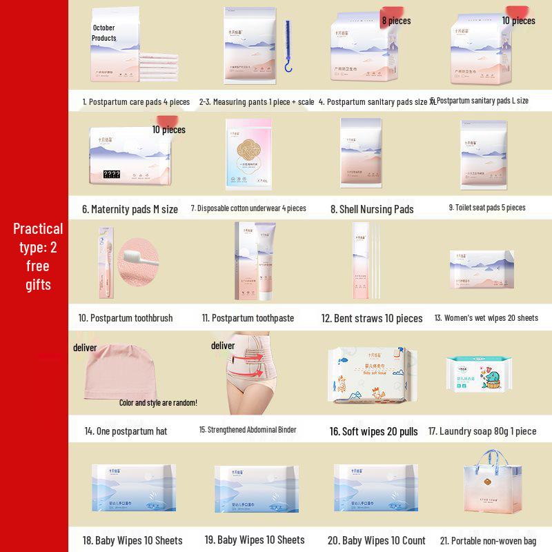 Complete Mother and Baby Postpartum Kit: Spring & Winter Essentials
Complete Mother and Baby Postpartum Kit: Spring & Winter Essentials