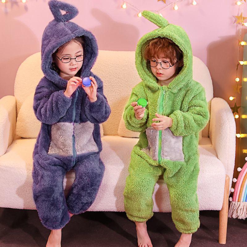 2025 Teletubbies Kids Flannel Onesie Pajamas - Anti-Kick Autumn/Winter Wear for Boys and Girls 120 (Fits 115-125 cm)
2025 Teletubbies Kids Flannel Onesie Pajamas - Anti-Kick Autumn/Winter Wear for Boys and Girls 120 (Fits 115-125 cm)