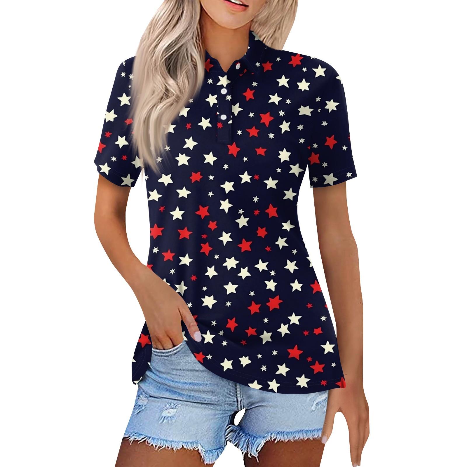 Женская модная повседневная рубашка с отворотом и коротким рукавом с принтом, женские топы на пуговицах XL тёмно-синий
Женская модная повседневная рубашка с отворотом и коротким рукавом с принтом, женские топы на пуговицах XL тёмно-синий