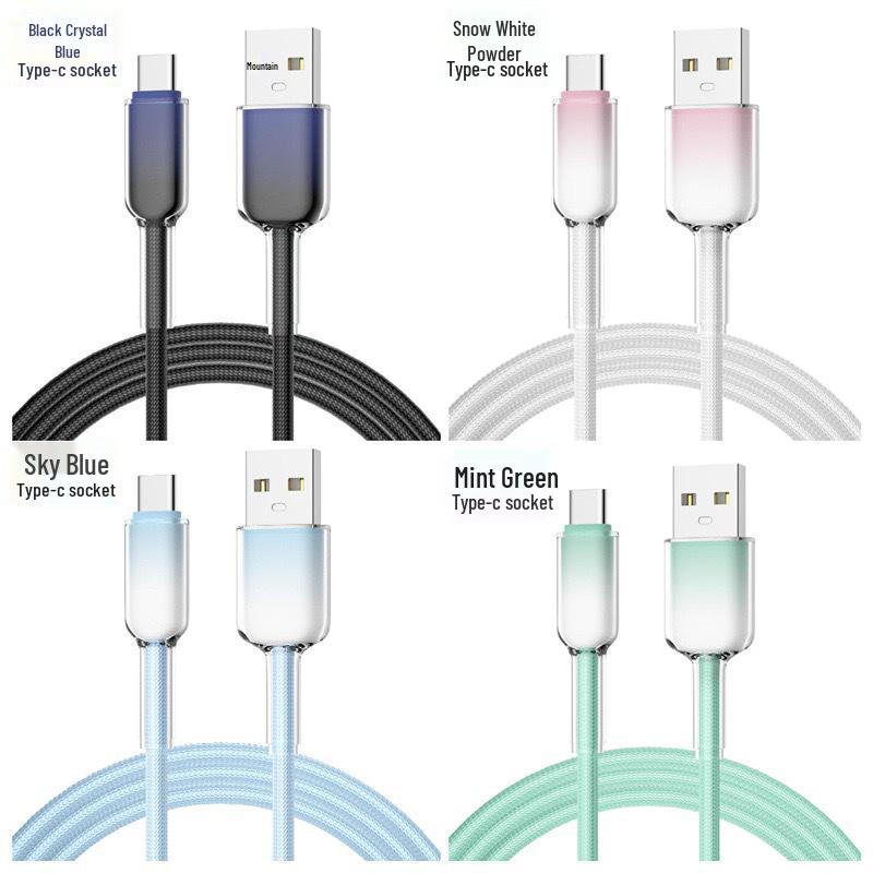 PD45W GaN Dual Port A+C Fast Charger | Compatible with Apple 35W Devices | Bestseller Gradient Ice Crystal Cable U-C 1m рожевий
PD45W GaN Dual Port A+C Fast Charger | Compatible with Apple 35W Devices | Bestseller Gradient Ice Crystal Cable U-C 1m рожевий