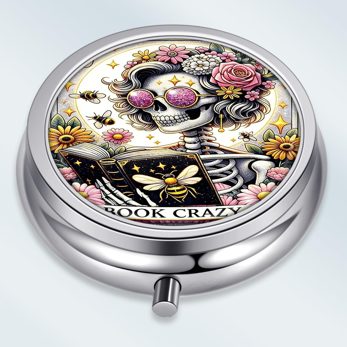 Portable Pill Box with 3 Compartments, Mini Metal Medicine Organizer Case, Cute Printed Pill Container for Vitamins, Pills, Jewelry, Travel, Daily Use разноцветный
Portable Pill Box with 3 Compartments, Mini Metal Medicine Organizer Case, Cute Printed Pill Container for Vitamins, Pills, Jewelry, Travel, Daily Use разноцветный