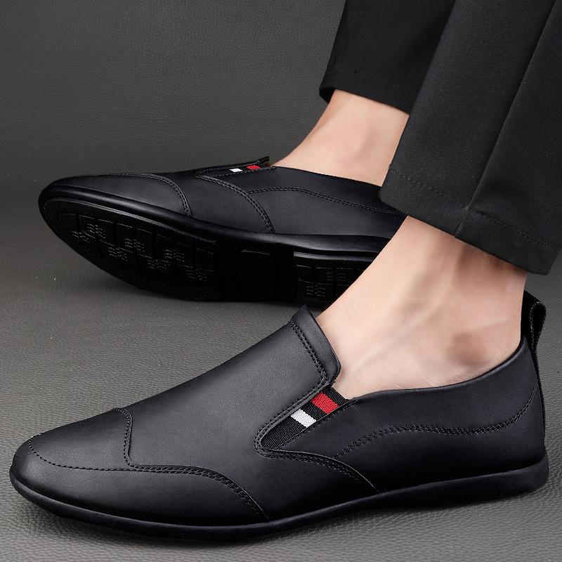 Men s shoes 2025 summer new fashion foot-fitting casual men s leather shoes one pedal lazy business dress professional shoes 38
Men s shoes 2025 summer new fashion foot-fitting casual men s leather shoes one pedal lazy business dress professional shoes 38