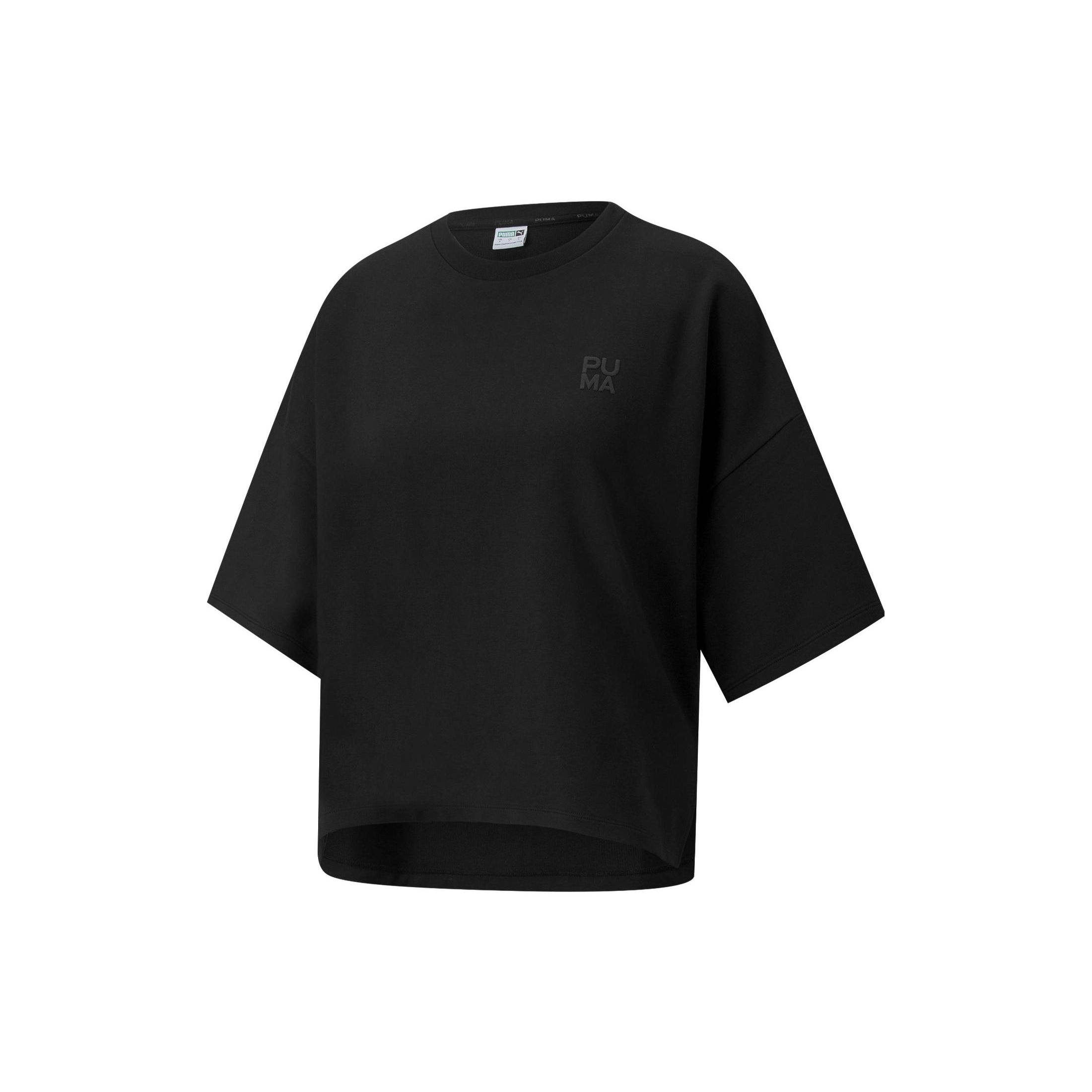 Puma Solid Color Micro Logo Casual Crew Neck Short Sleeve T-Shirt Women tops Black 537642-01 L
Puma Solid Color Micro Logo Casual Crew Neck Short Sleeve T-Shirt Women tops Black 537642-01 L