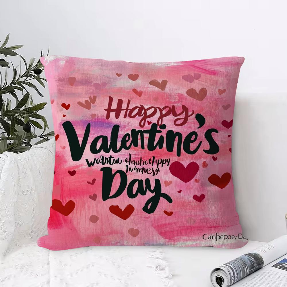 Happy Valentine s Day! Cushion Cover Anti-dustmite Pillowcase Invisible Zipper Silky Short Plush Sofa Cushion Cover 30cmx30cm
Happy Valentine s Day! Cushion Cover Anti-dustmite Pillowcase Invisible Zipper Silky Short Plush Sofa Cushion Cover 30cmx30cm